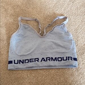 Under Armour Women's Sky Blue Sports Bra